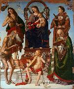 Luca Signorelli Sant Onofrio Altarpiece France oil painting artist